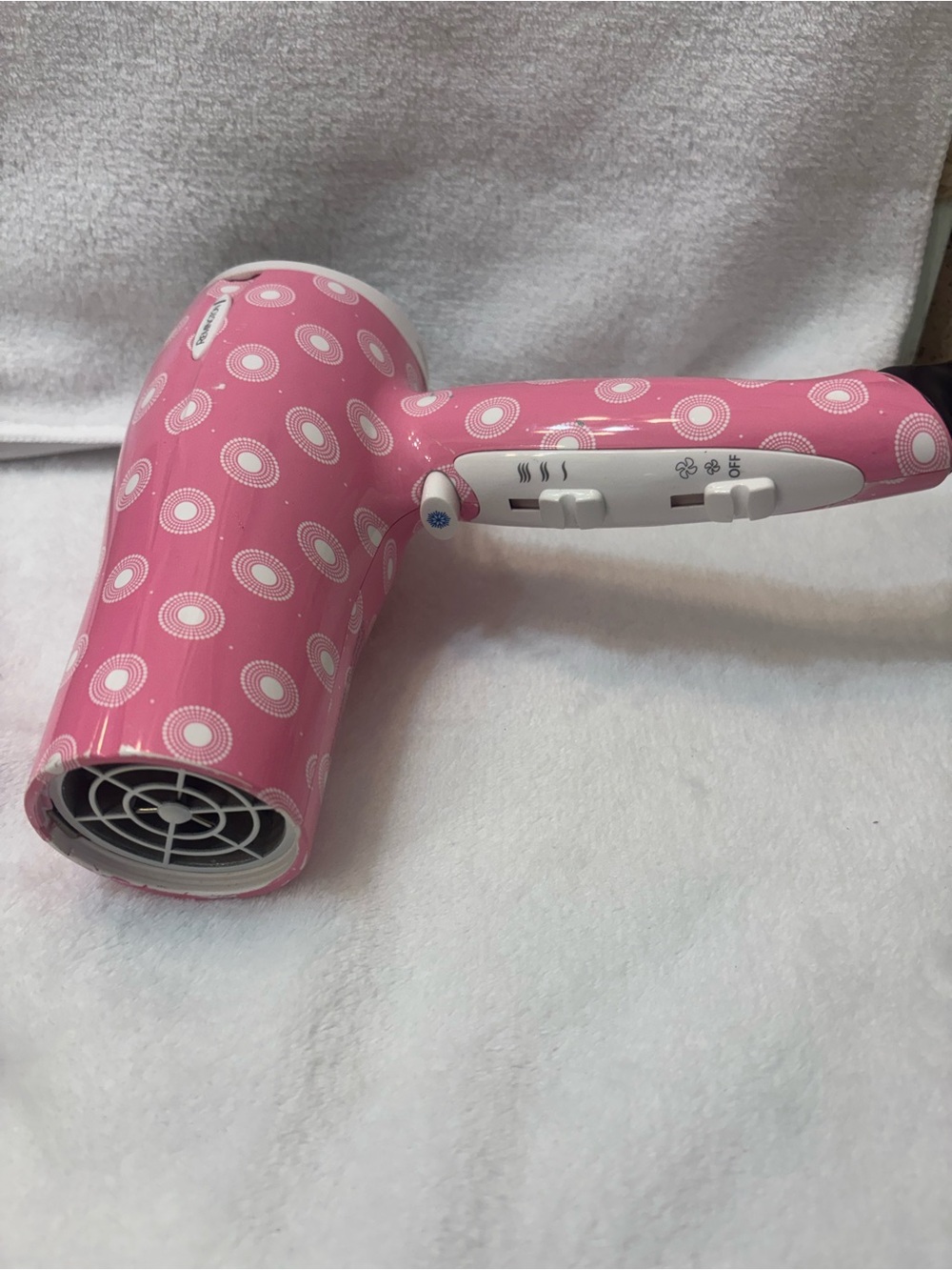 Remington Pink Patterned Compact Hair Dryer